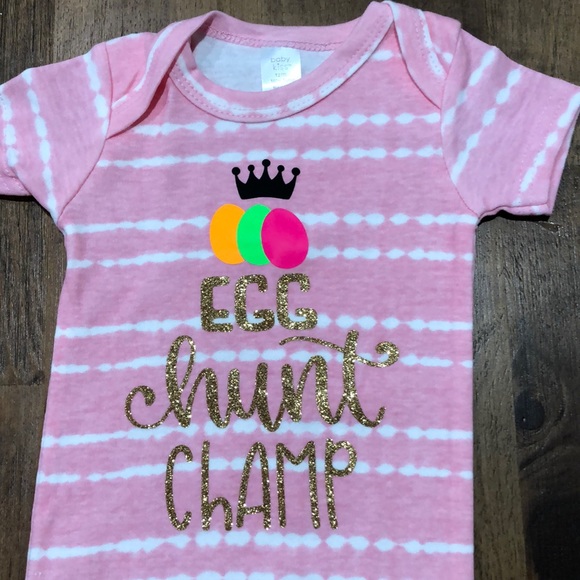 Tie Dye Easter Onesie - Picture 2 of 4